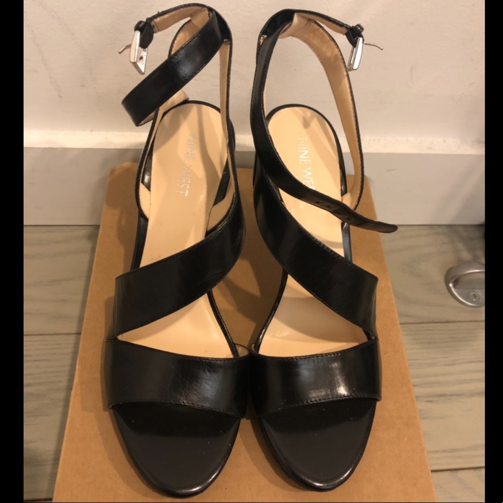 Nine West Heeled Ankle Strap Sandals
